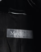 "Max Mara" 90’s-00’s Double-breasted virgin wool coat
