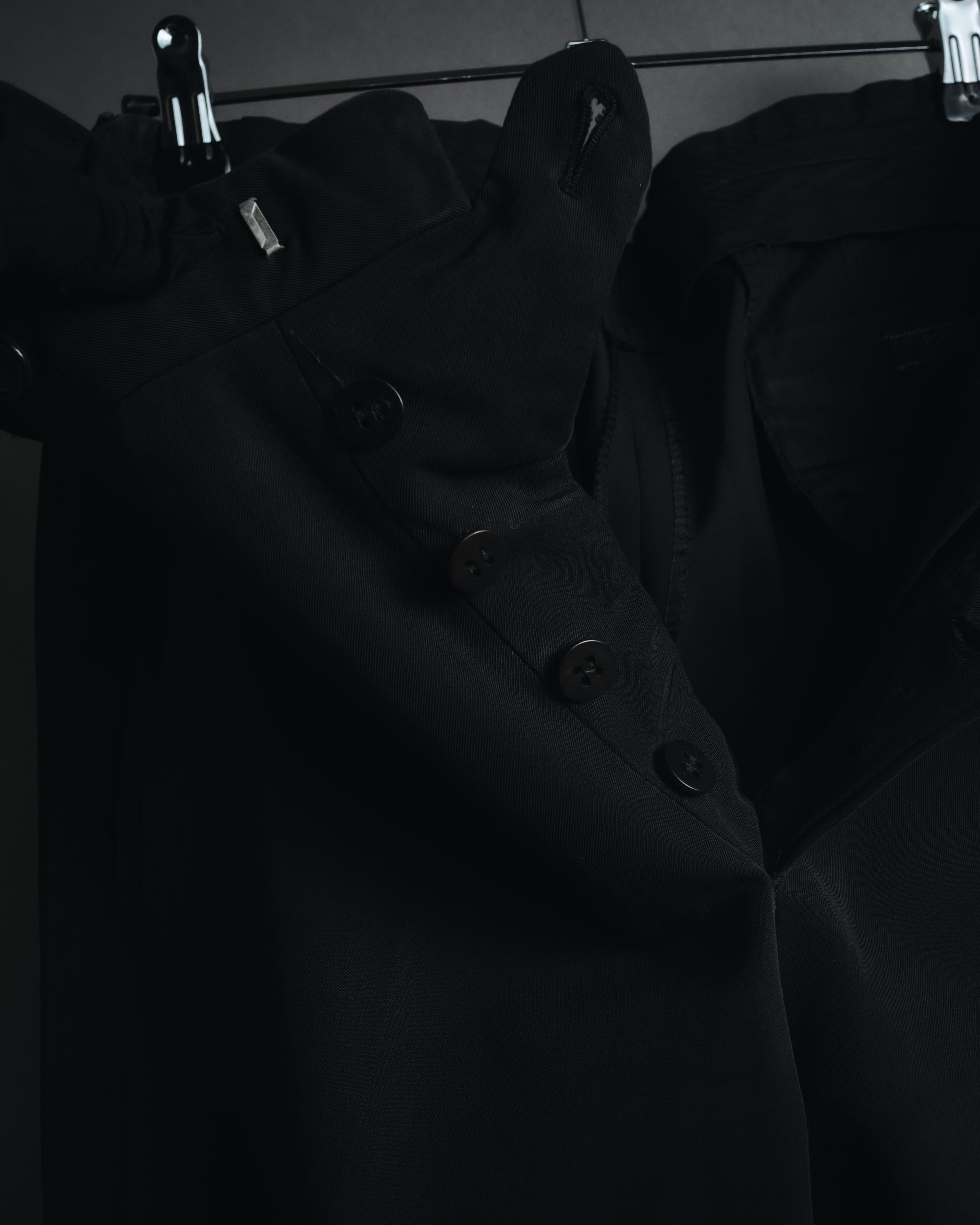 "PRADA" 1994AW Stretch polyester tailored suit