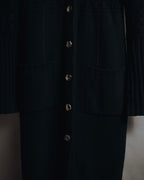 "SONIA RYKIEL" Textured knit button-front long cardigan