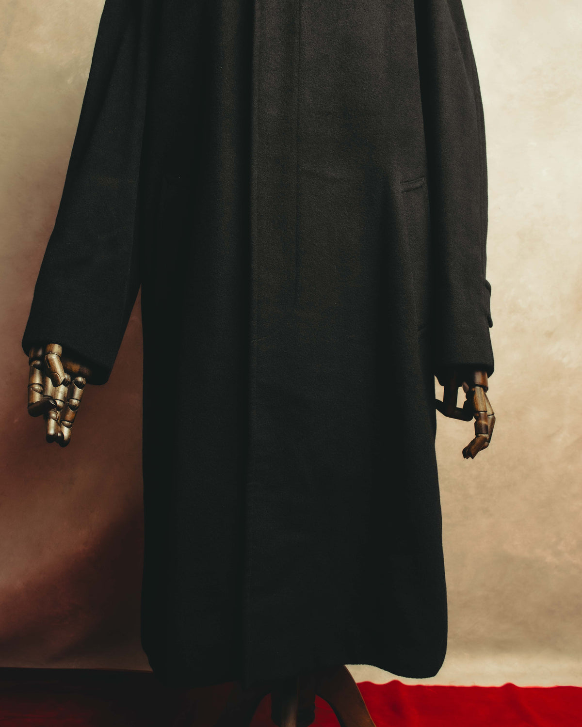 "BURBERRY LONDON" 00's-10's Classic balmacaan coat