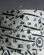 “BALENCIAGA” Number pattern designed shorts