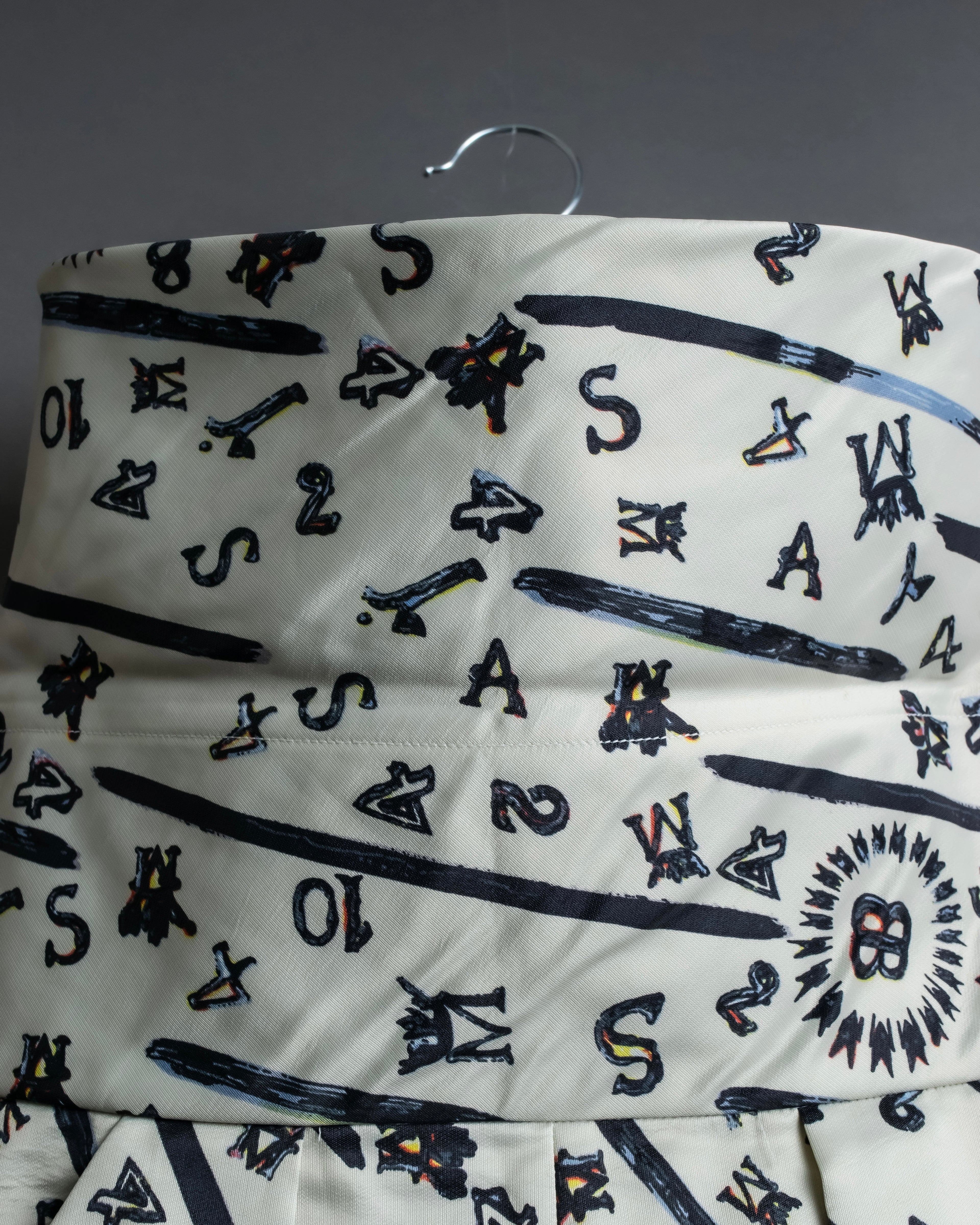 “BALENCIAGA” Number pattern designed shorts