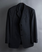 "ARMANI COLLEZIONI" Notched drape classically tailored jacket