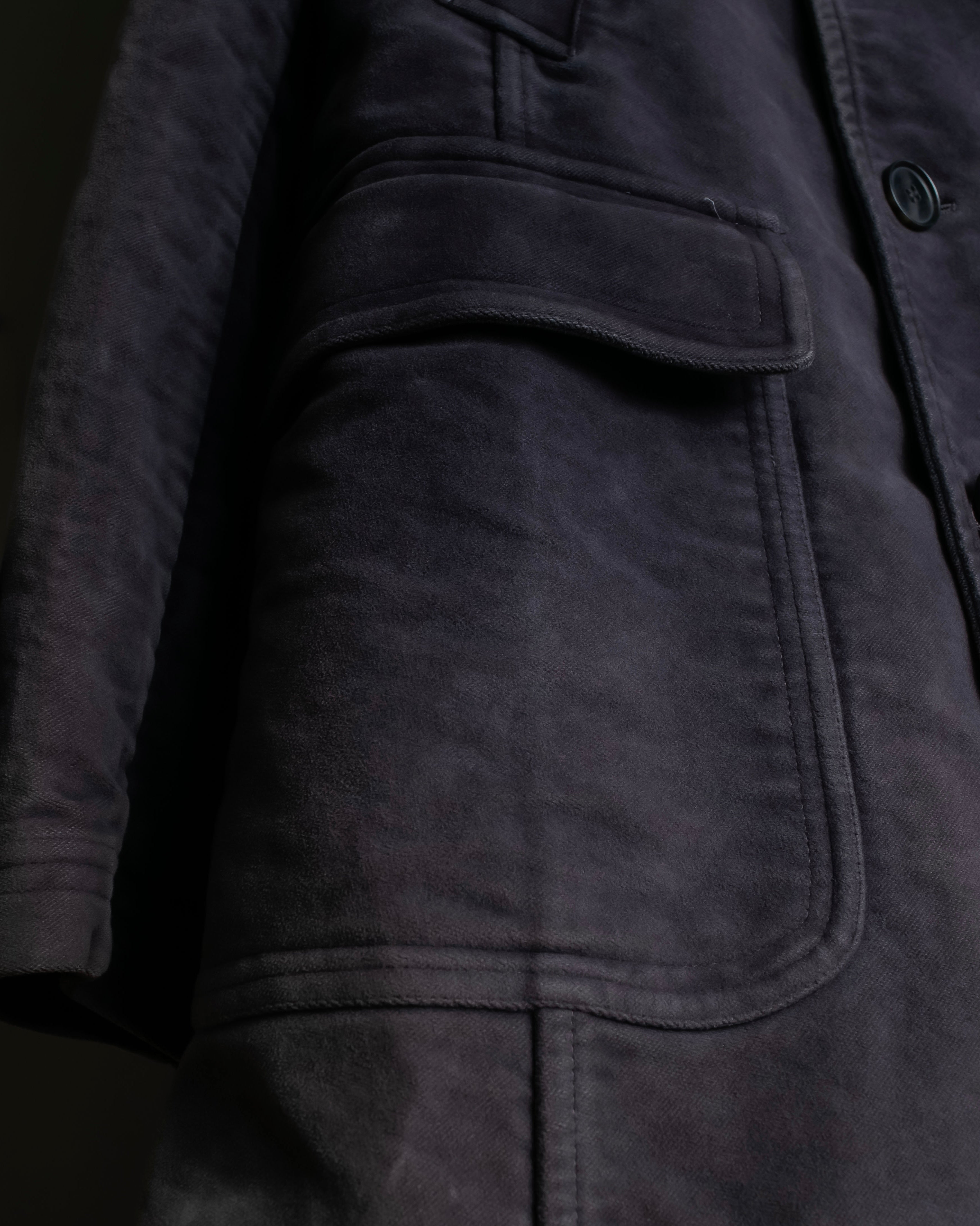 "Dolce & Gabbana" Lightly brushed liner-equipped trench coat