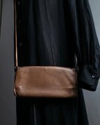 "Maison Martin Margiela" Compact Shoulder Special Leather Bag