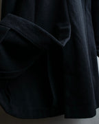 "COMME des GARCONS" Hook design wool blend chesterfield coat