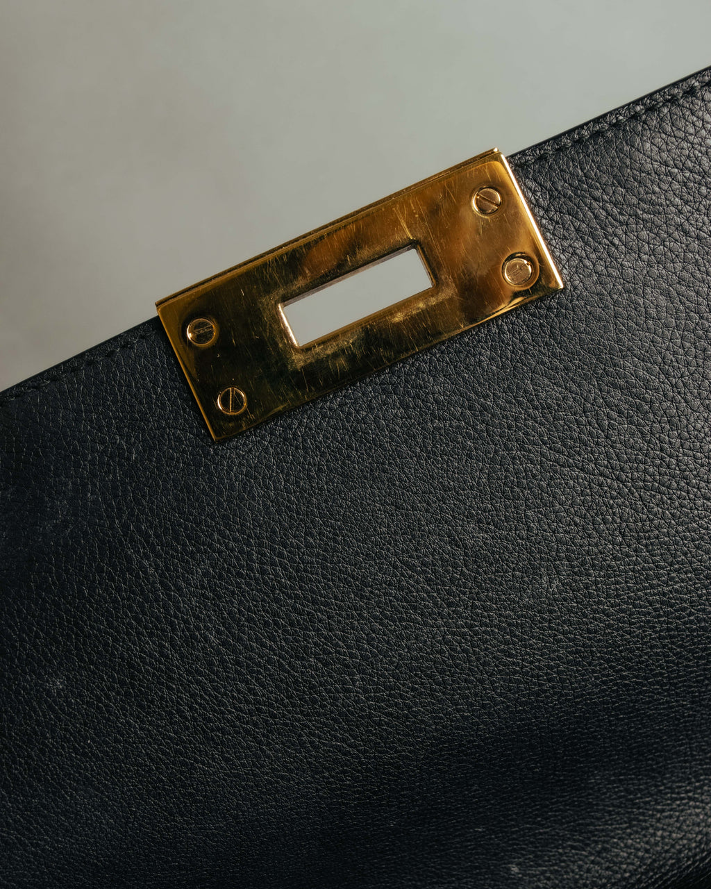 -SPECIAL- “BALENCIAGA” 2013-17 Le dix mixed leather shoulder bag