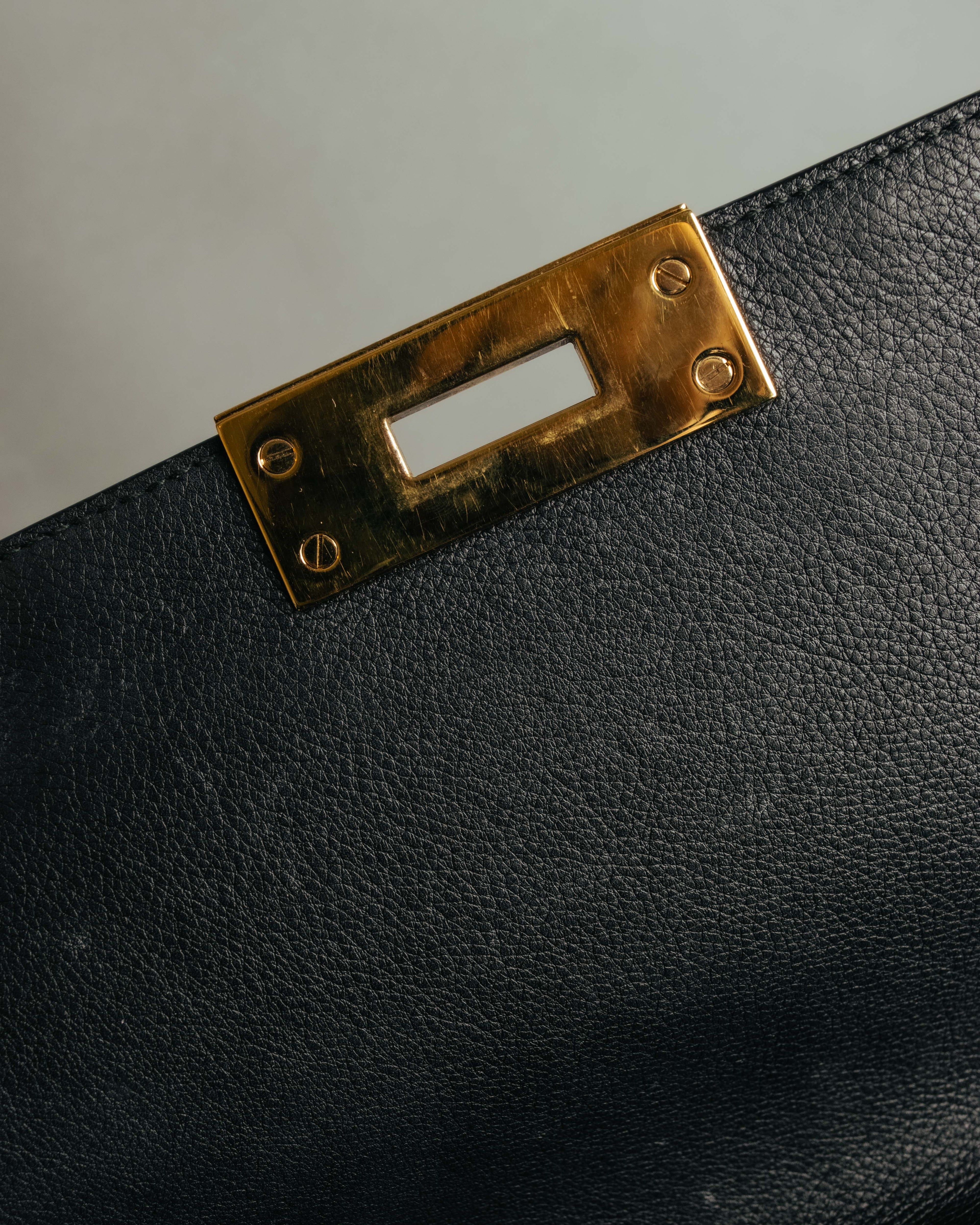 -SPECIAL- “BALENCIAGA” 2013-17 Le dix mixed leather shoulder bag