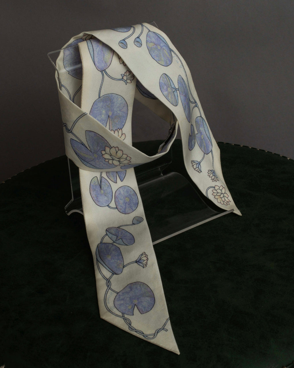 "HERMES" Un Jardin Sur le Nil silk twilly scarf