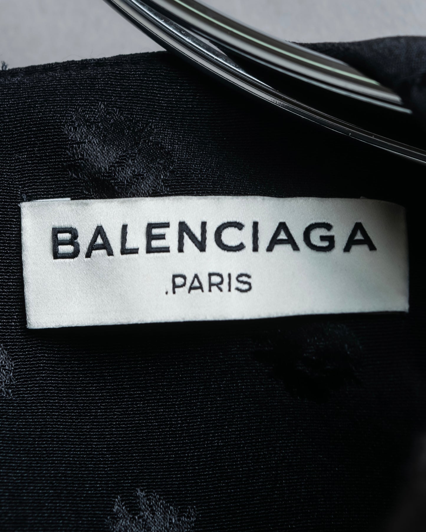 "BALENCIAGA" Gobelin & blurred print sleeveless pullover