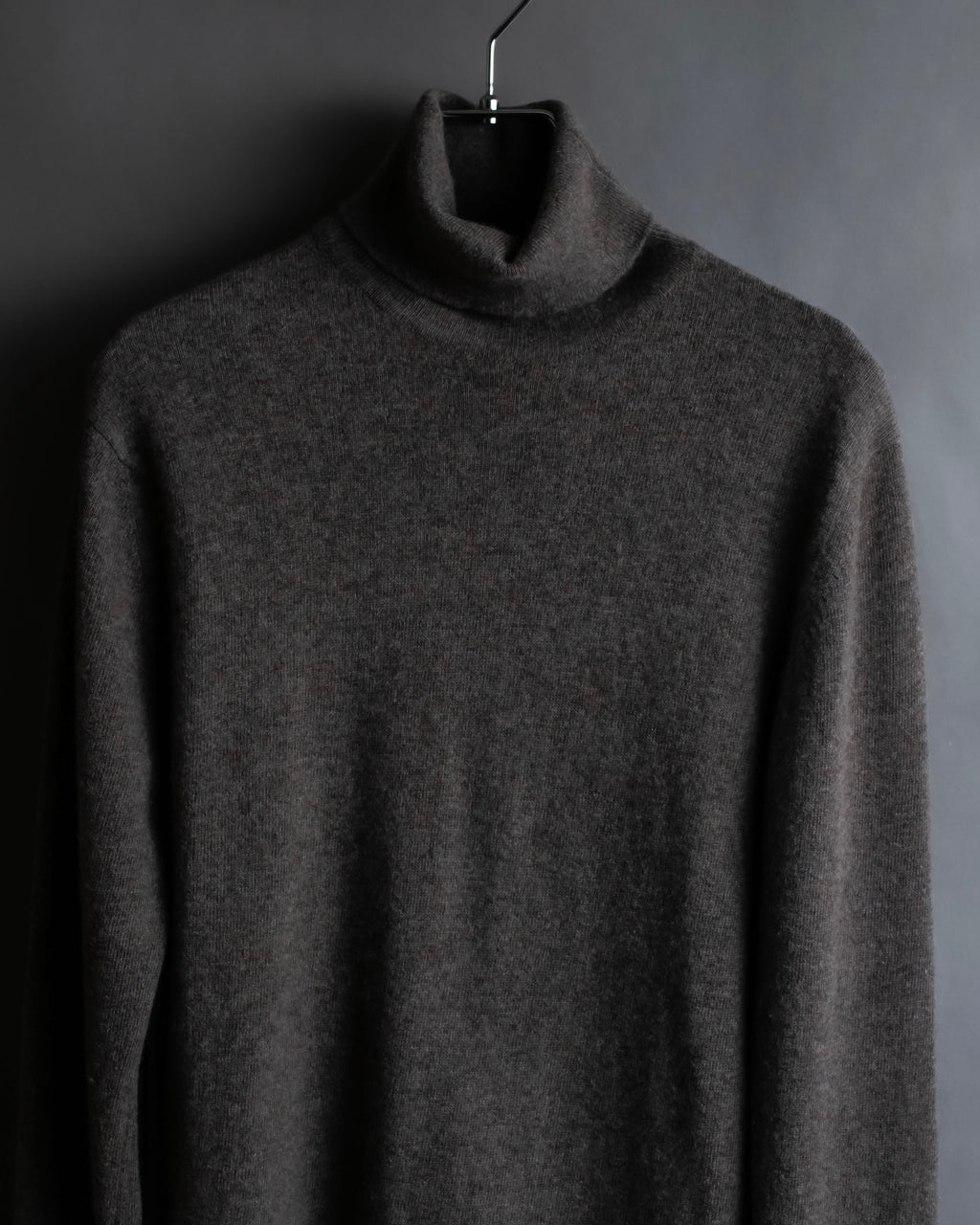 "HERMES" Margiela period cashmere high neck knit pullover