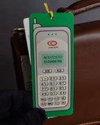 "BALENCIAGA" Water repellent flap square leather bag