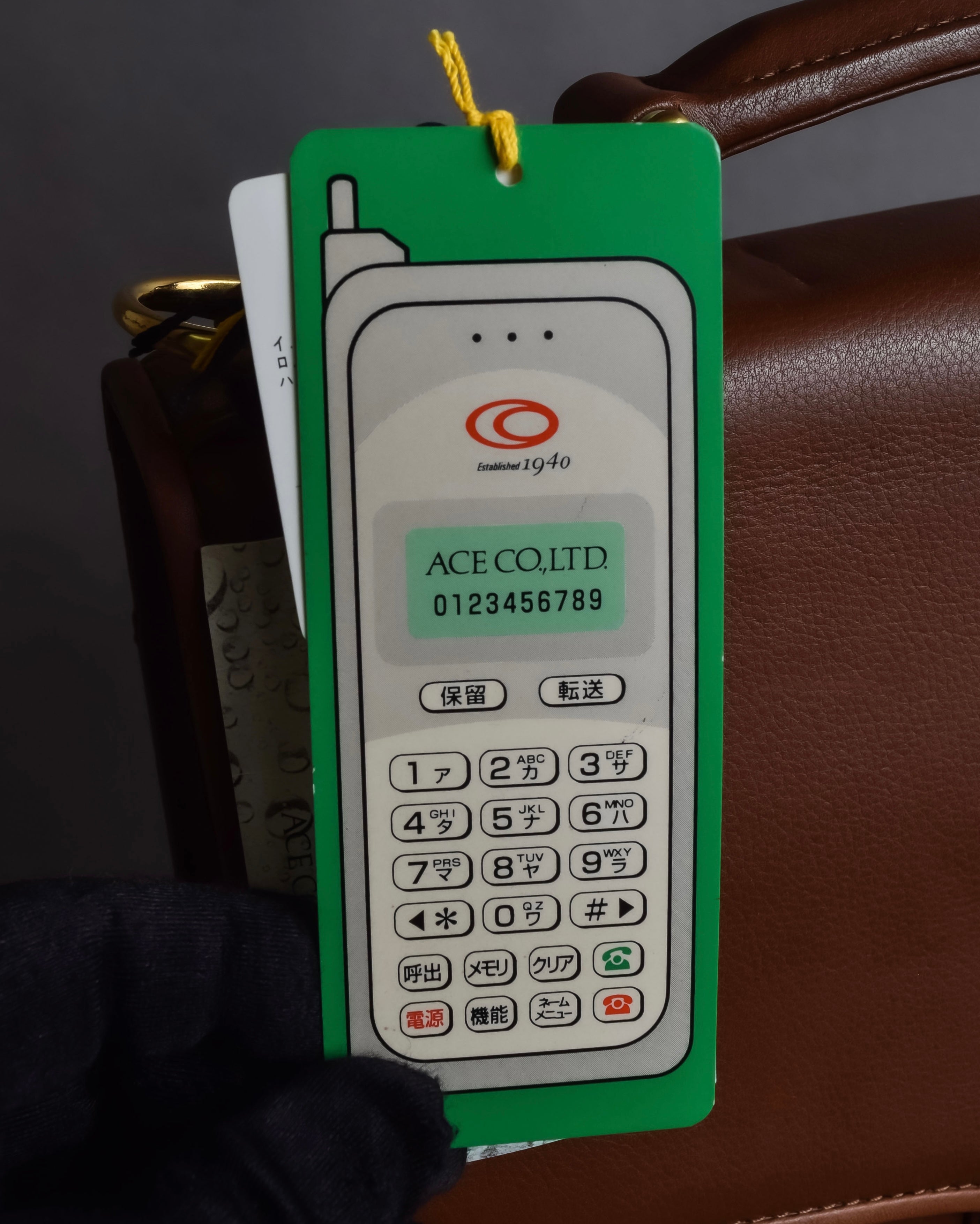 "BALENCIAGA" Water repellent flap square leather bag