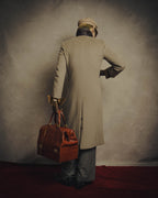 -SPECIAL- “Giorgio Armani” 90’s-00’s Crocodile embossed leather frame bag