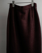 "PRADA" Piping design brushed skirt type set up