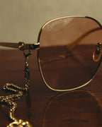 -SPECIAL- “GUCCI” 2016-2022 chain detailed oversized sunglasses
