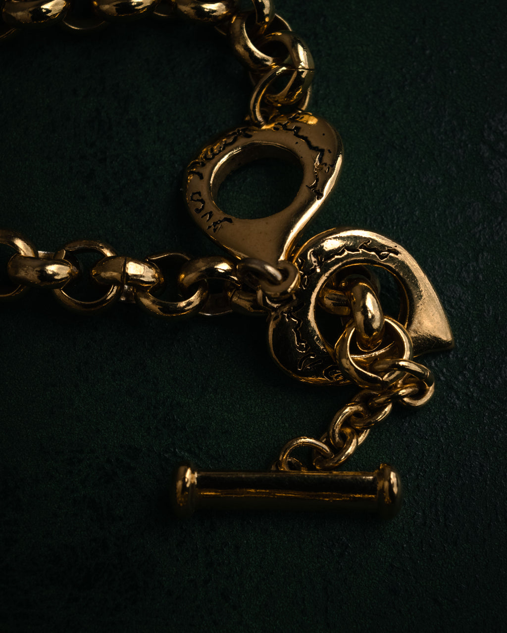 –SPECIAL– “Yves Saint Laurent”
80’s-90’s Sculptural red stone statement necklace