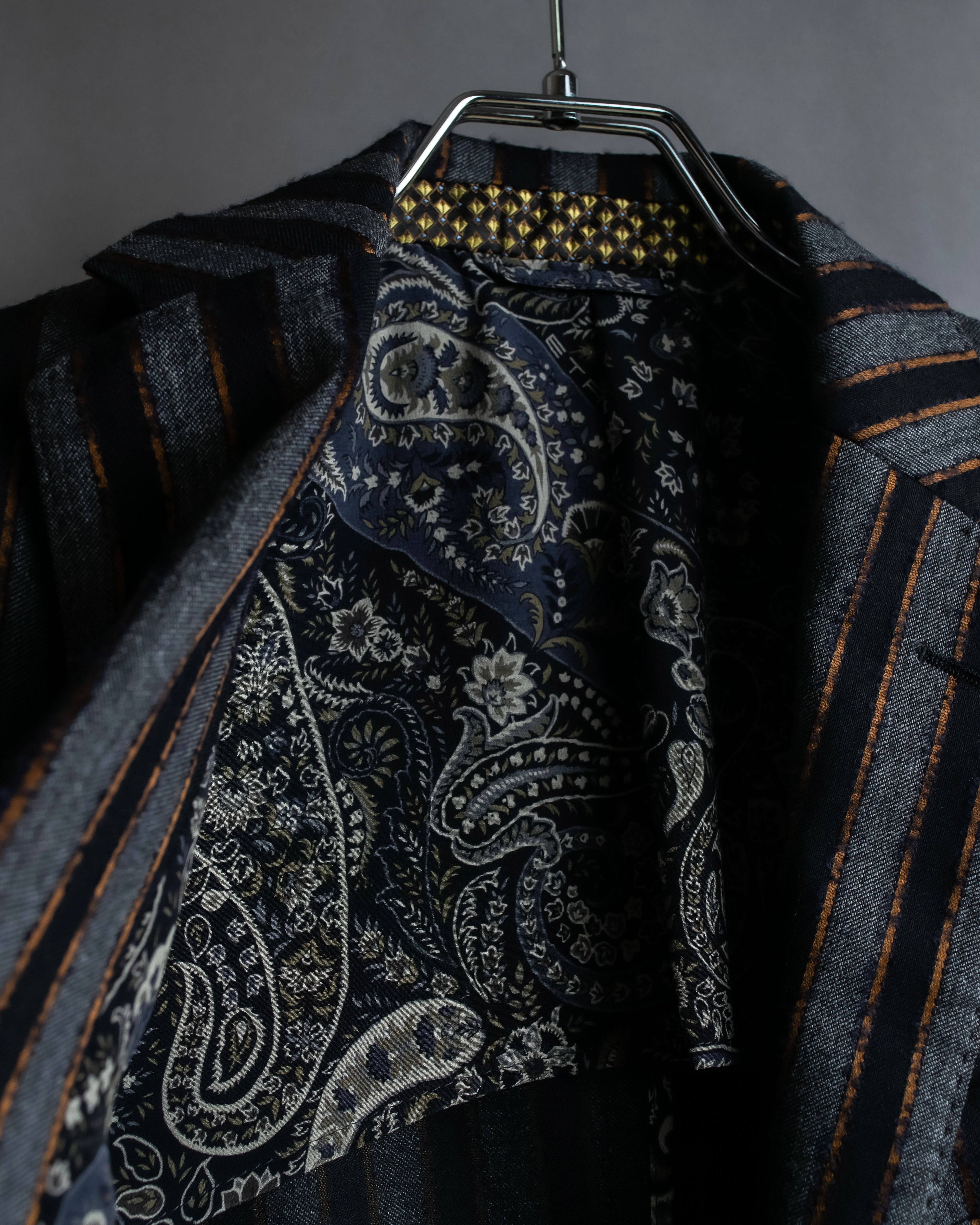 "ETRO" Multi-stripe tailored jacket