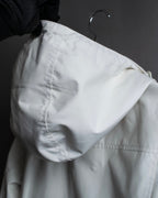 "PRADA SPORT" Double zipper hooded jacket