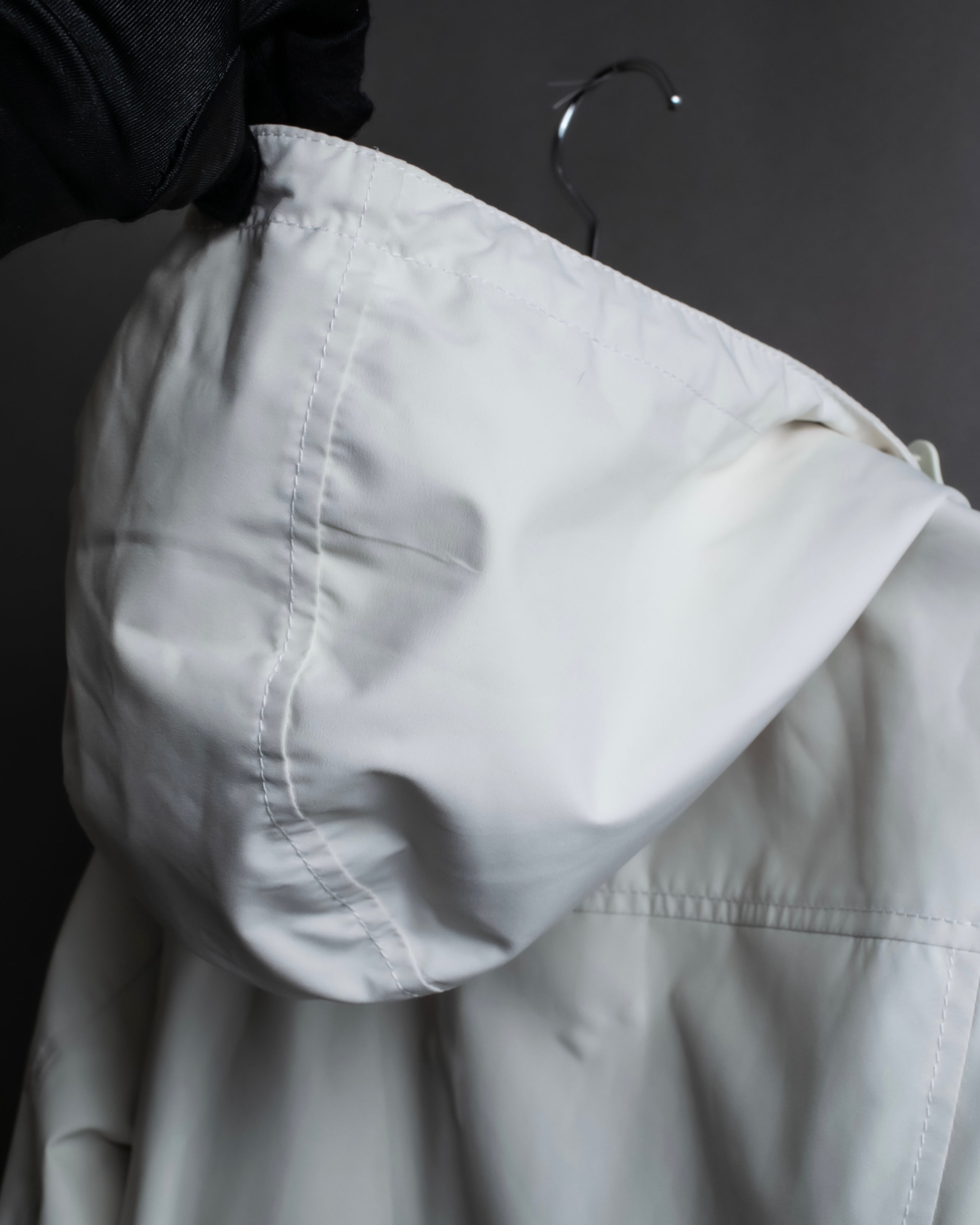 "PRADA SPORT" Double zipper hooded jacket