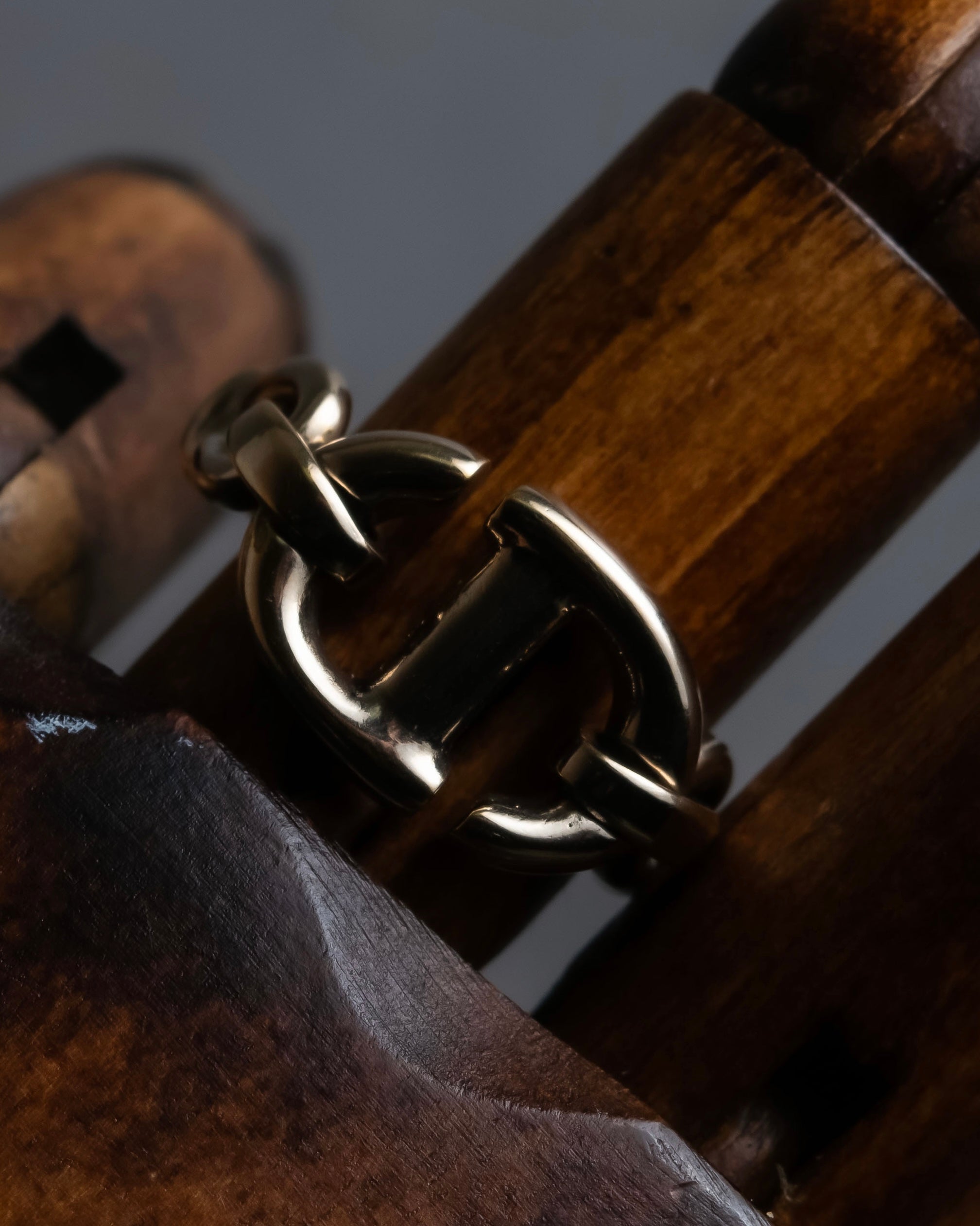 "Christian Dior" CD logo motif silver ring