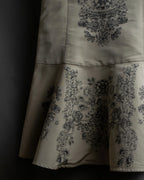 "RED VALENTINO" Baroque print sleeveless dress