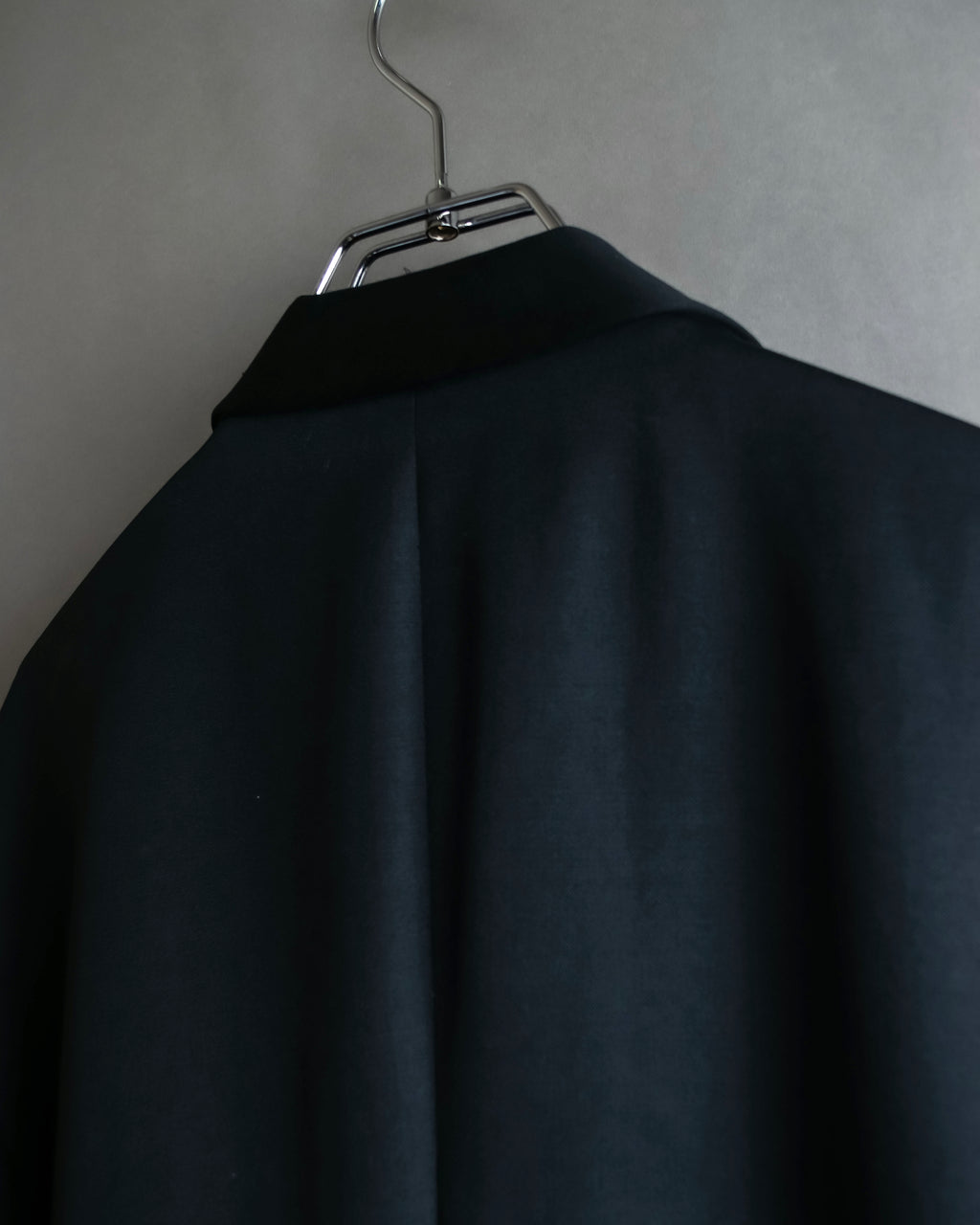 "Vintage shawl collar smoking jacket"