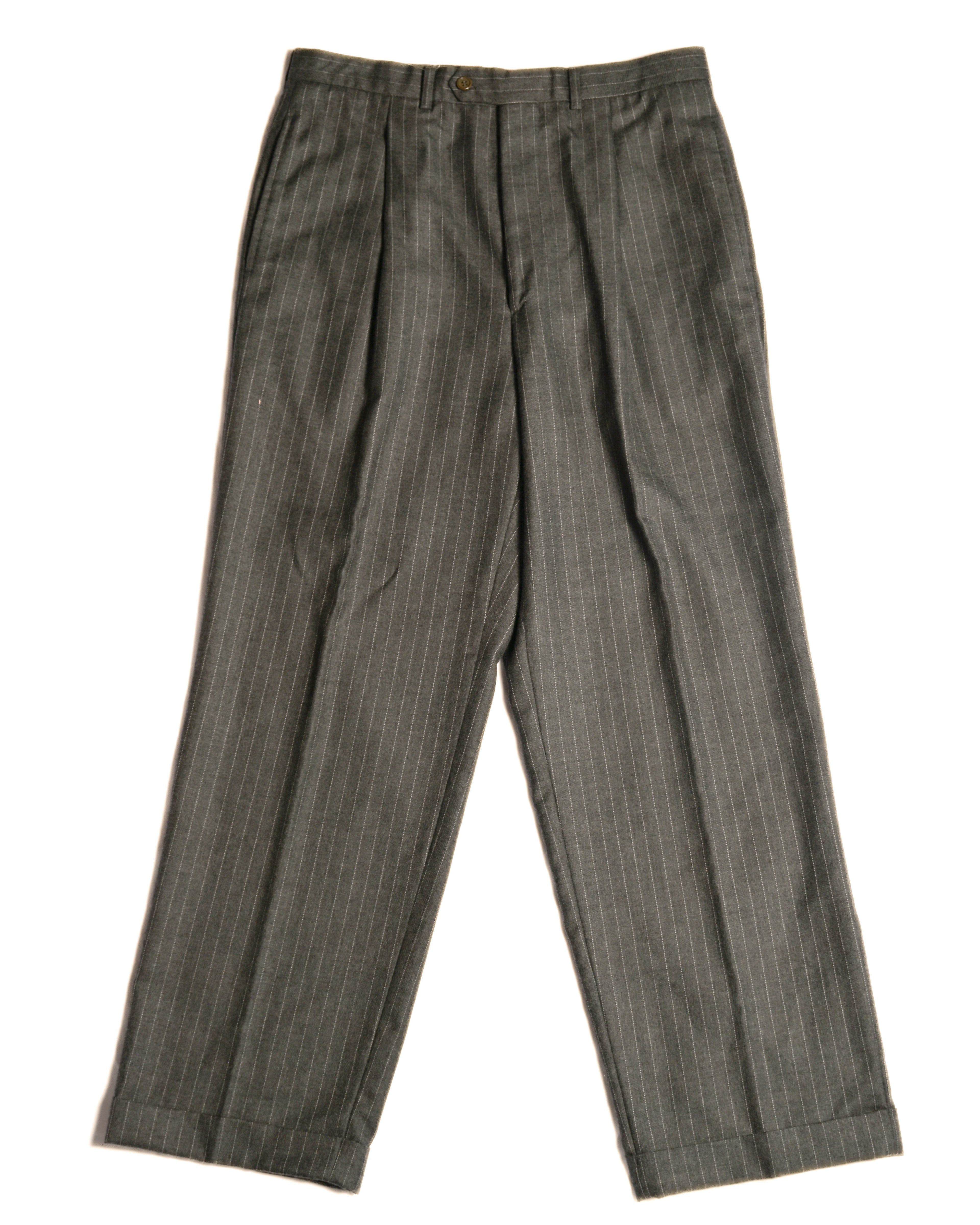 GIORGIO ARMANI / Oversized Pinstripe Set-Up Gray