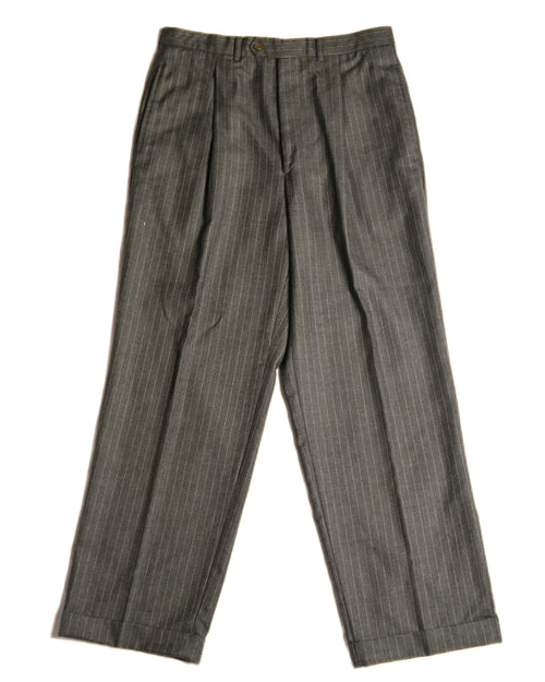 GIORGIO ARMANI / Oversized Pinstripe Set-Up Gray