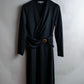 "Salvatore Ferragamo" Gancini motif belted design long dress