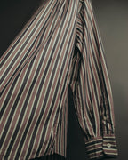 "GUCCI" 90's-00's Striped cotton button-down shirt