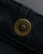 "SEE BY CHLOE" Braided shoulder design leather bag