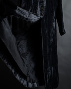 -SPECIAL- "CHANEL" 90's-00's Crushed velvet long dress