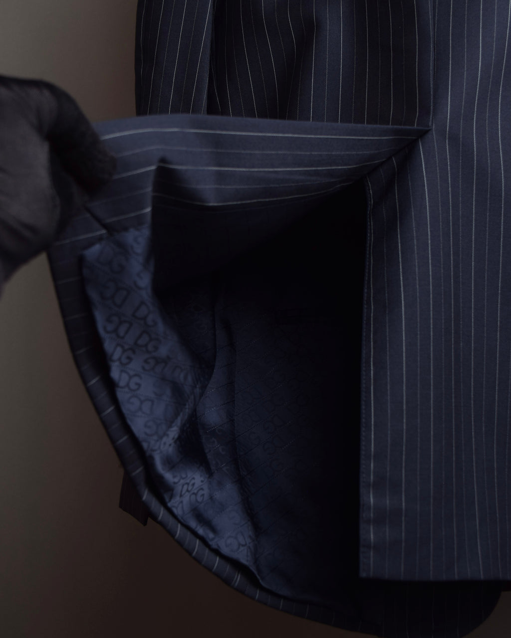 "Dolce & Gabbana" Pinstripe wool tailored jacket
