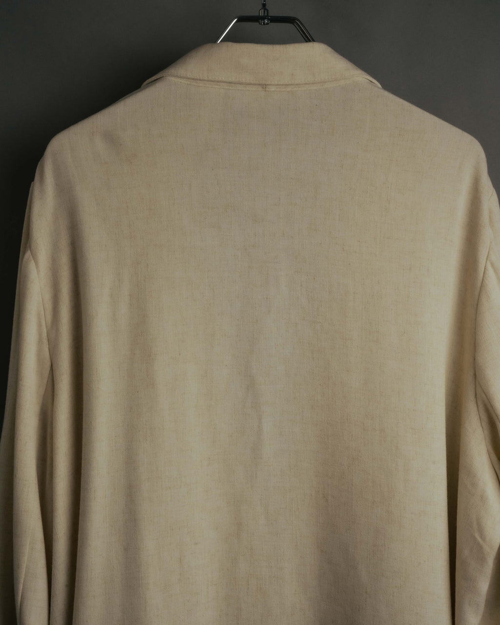 -MOOD Vintage Collections- 90’s-00’s Single button linen blend jacket