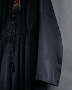 "JEAN PAUL GAULTIER" Beautiful glossy shirt dress