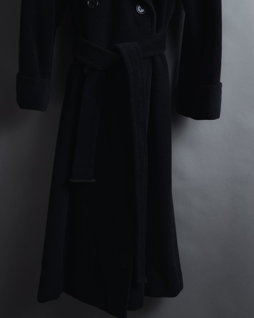 “SOPRANI DONNA” Tailored double-breasted long coat