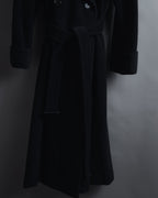 “SOPRANI DONNA” Tailored double-breasted long coat