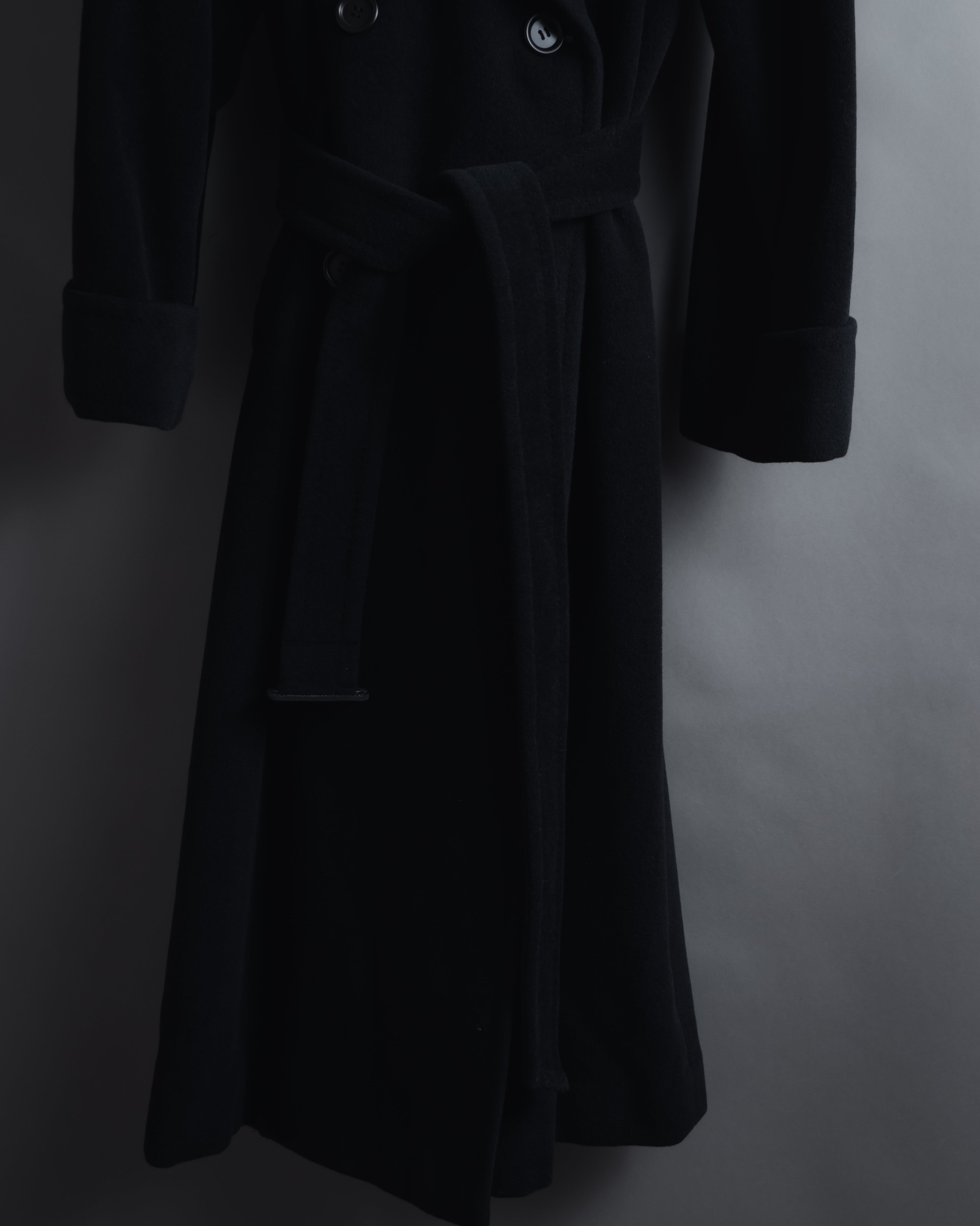“SOPRANI DONNA” Tailored double-breasted long coat