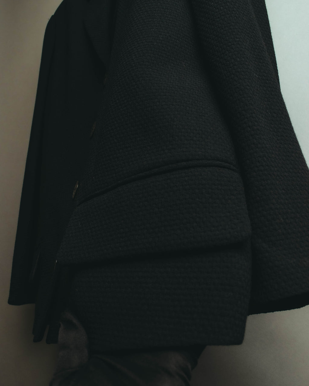 "Chloé" 90's Textured wool tailored blazer