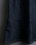 "tricot COMME desGARCONS" Flared silhouette wool cropped skirt