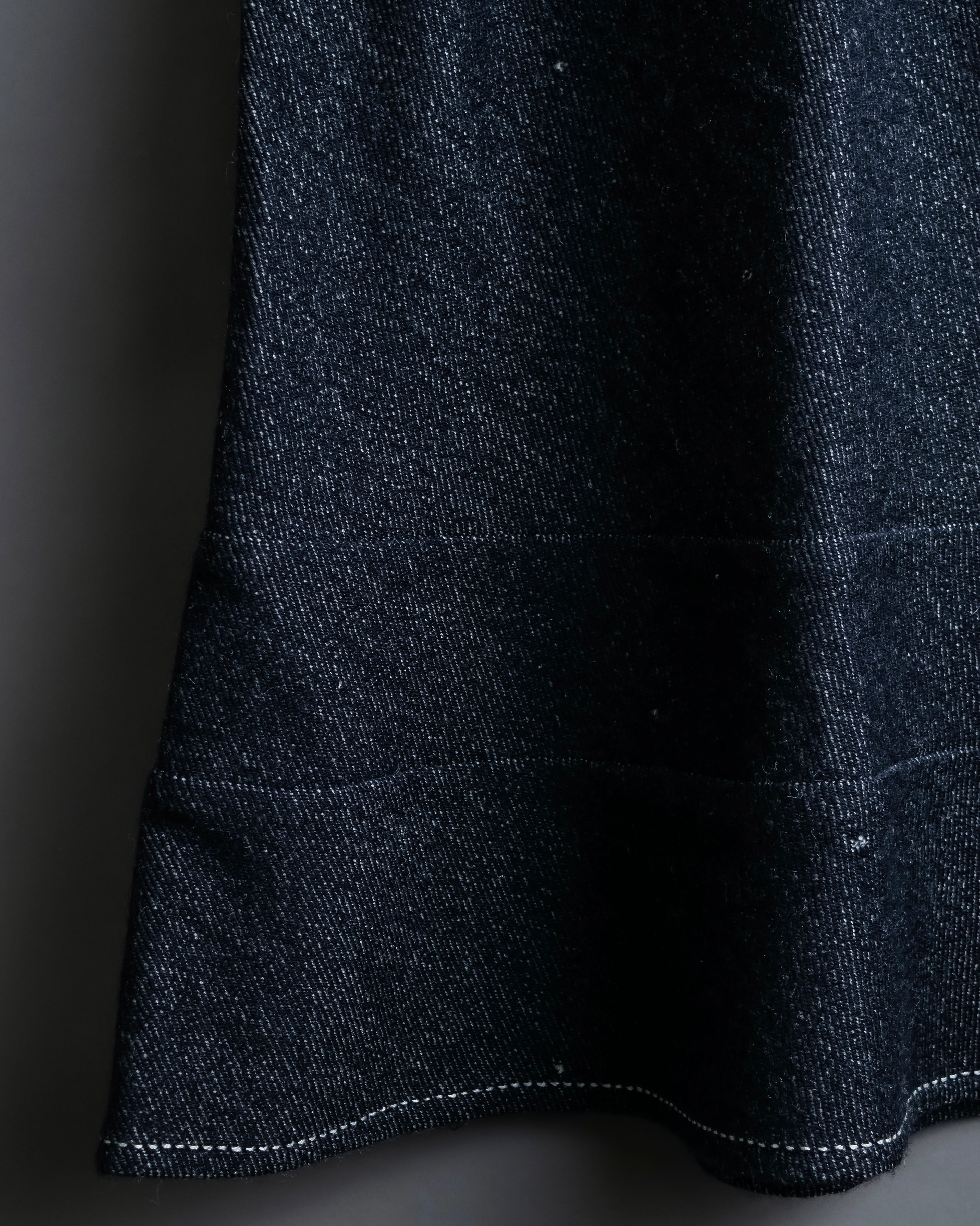 "tricot COMME desGARCONS" Flared silhouette wool cropped skirt