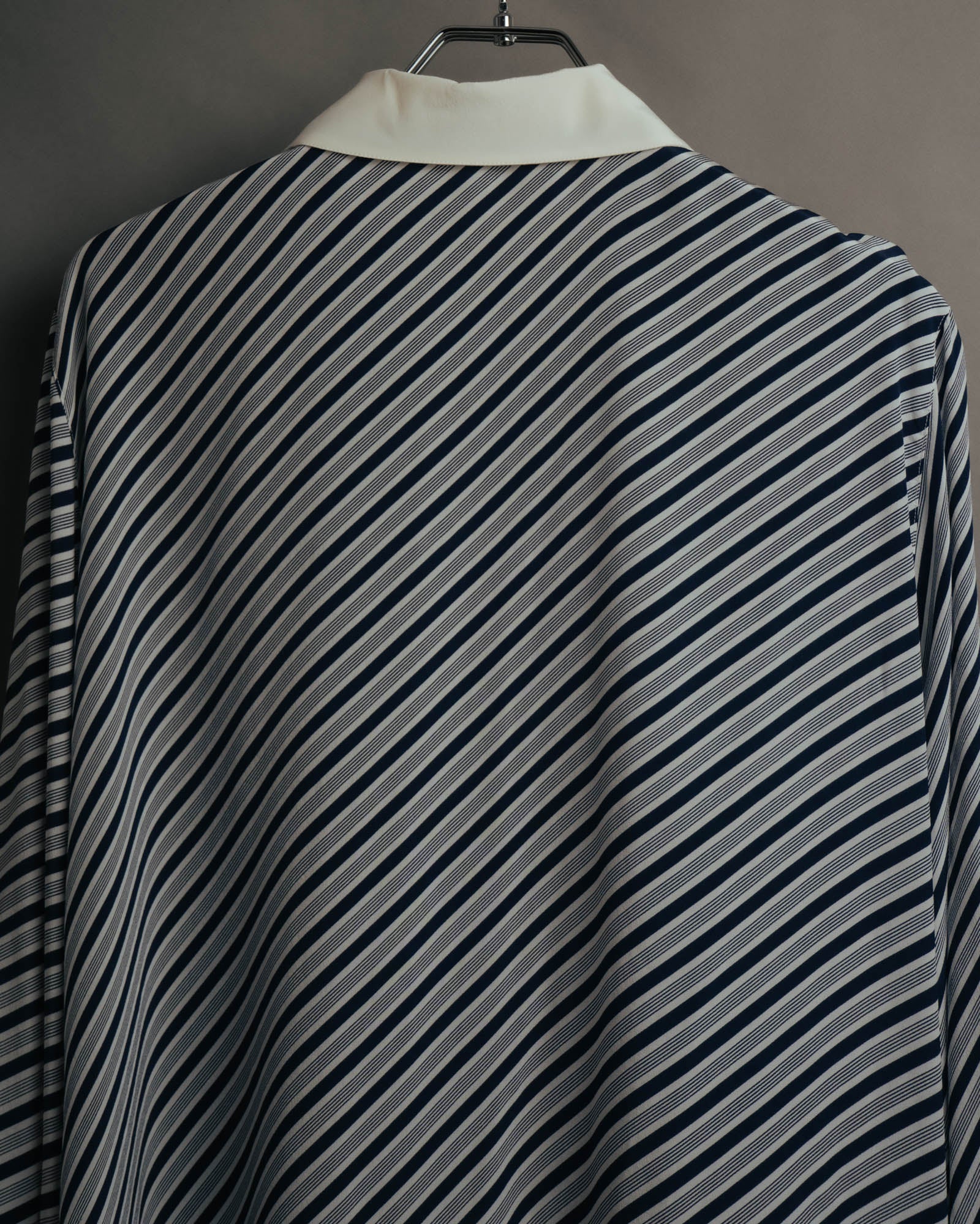 "Christian Dior" 80's-90's Striped silk blouse