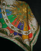 “HERMÈS” 90’s gloria soli carrè silk scarf
