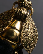 "Christian Dior" Bee motif gold brooch