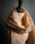 "LOEWE" 00’s-10’s sheer anagram jacquard logo scarf