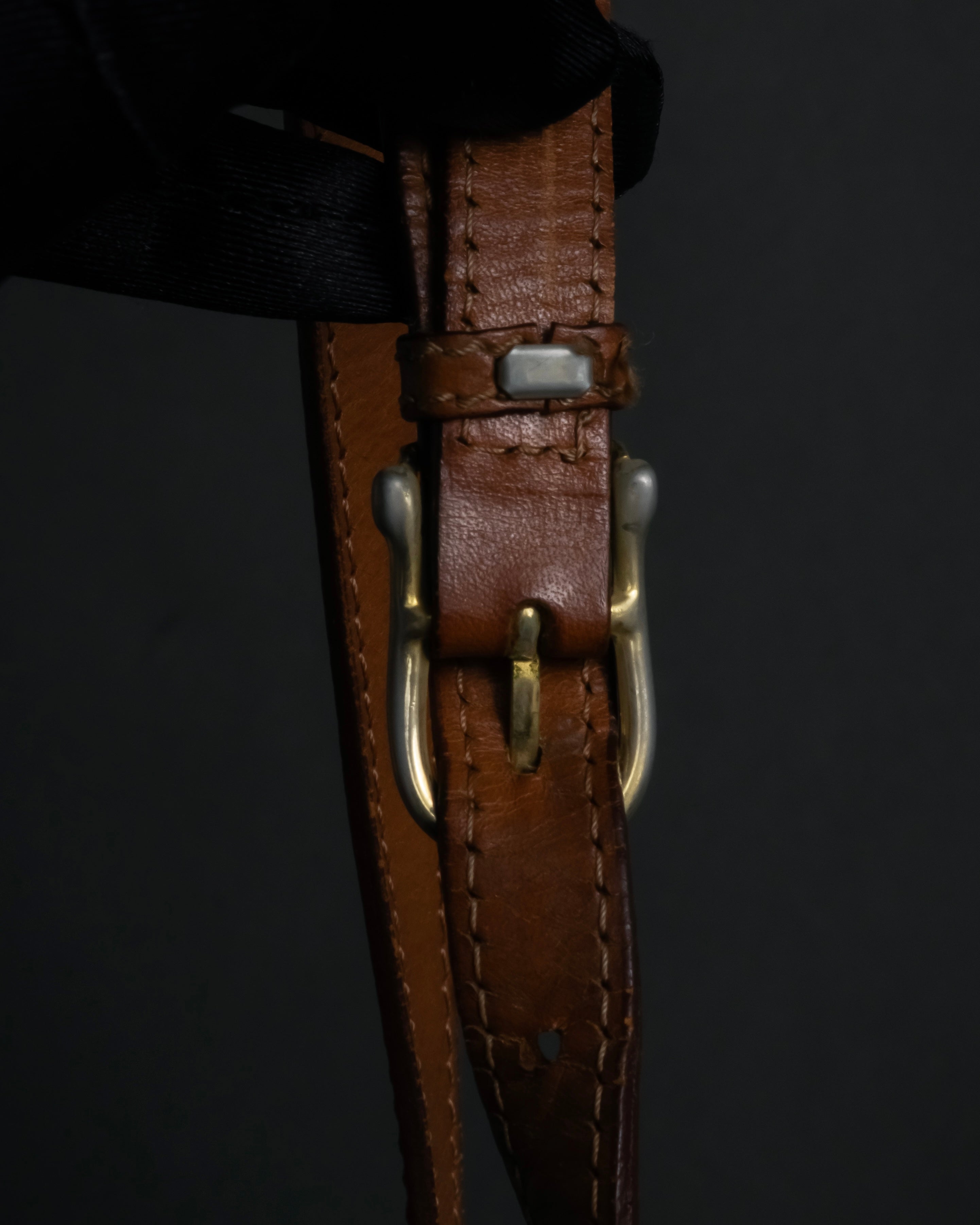 "CELINE Macadam pattern combination shoulder bag