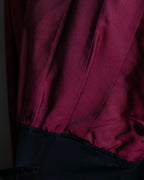 "JEAN PAUL GAULTIER FEMME"
 Waist different material switching design shirt