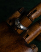 "Vintage bulging organic design silver 925 ring"