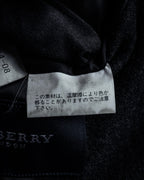 "BURBERRY" Marbled wool unlined tailored jacket